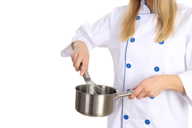 chef pregătind mâncare